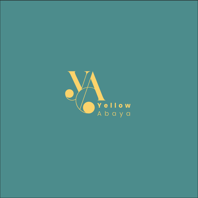 Yellow Abaya Luxury